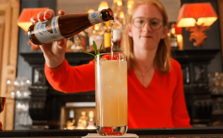 Blanche De Bruges Brugs Tarwebier hoptail cocktail bar